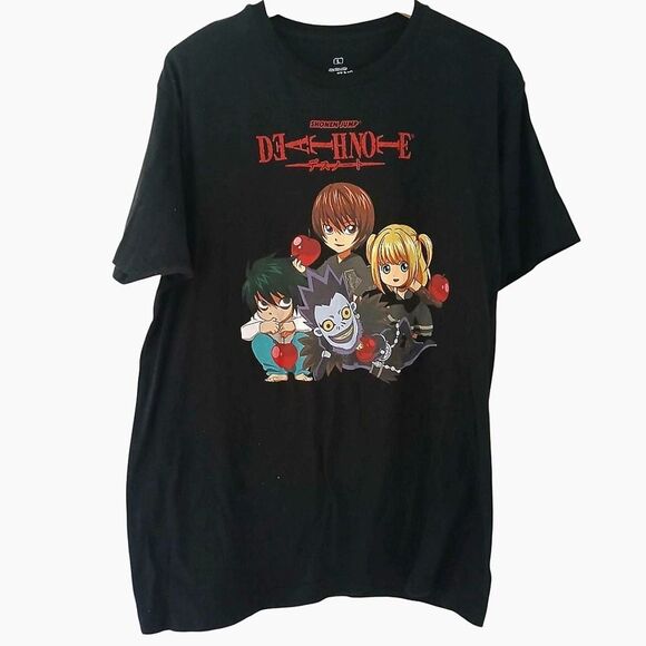 Anima x Japanese Brand x Streetwear Death Note Shonen Jump T Shirt Graphic Large - Picture 1 of 6